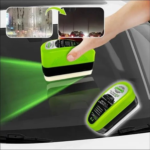 Automotive glass oil film - glass,