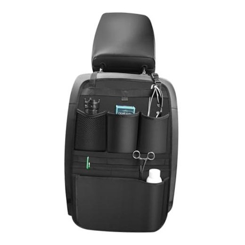 Car seat back organizer with - car,
