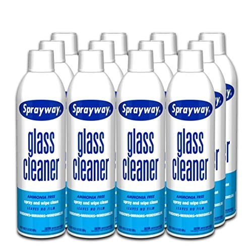 Glass cleaner with foaming - glass,